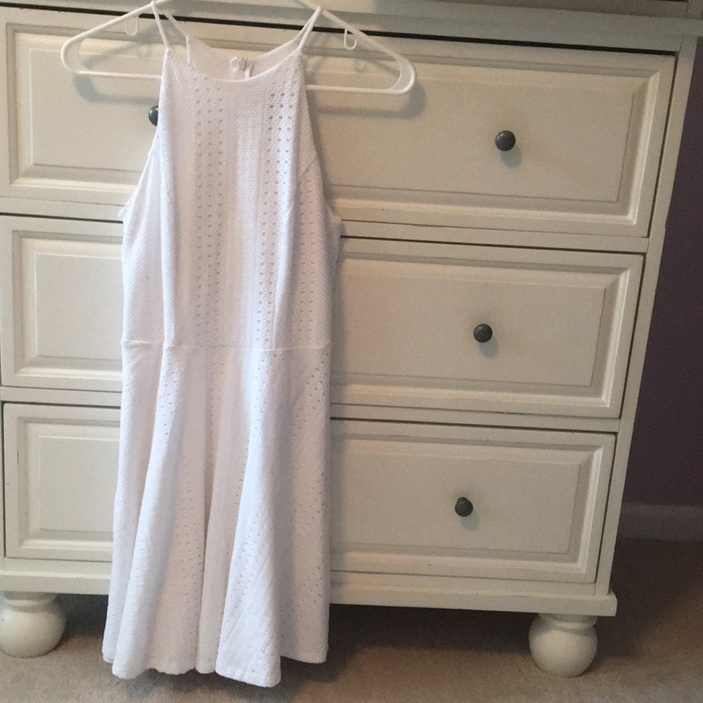 Halter A-line dress